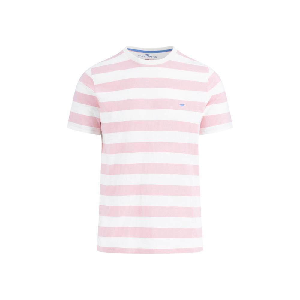 Fynch Hatton Slub Cotton Stripe T-Shirt